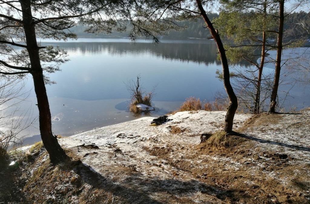 Guźnia, nurkowe powitanie Nowego Roku