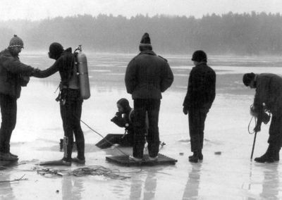 Perkoz. Nurkowanie pod lodem 1979